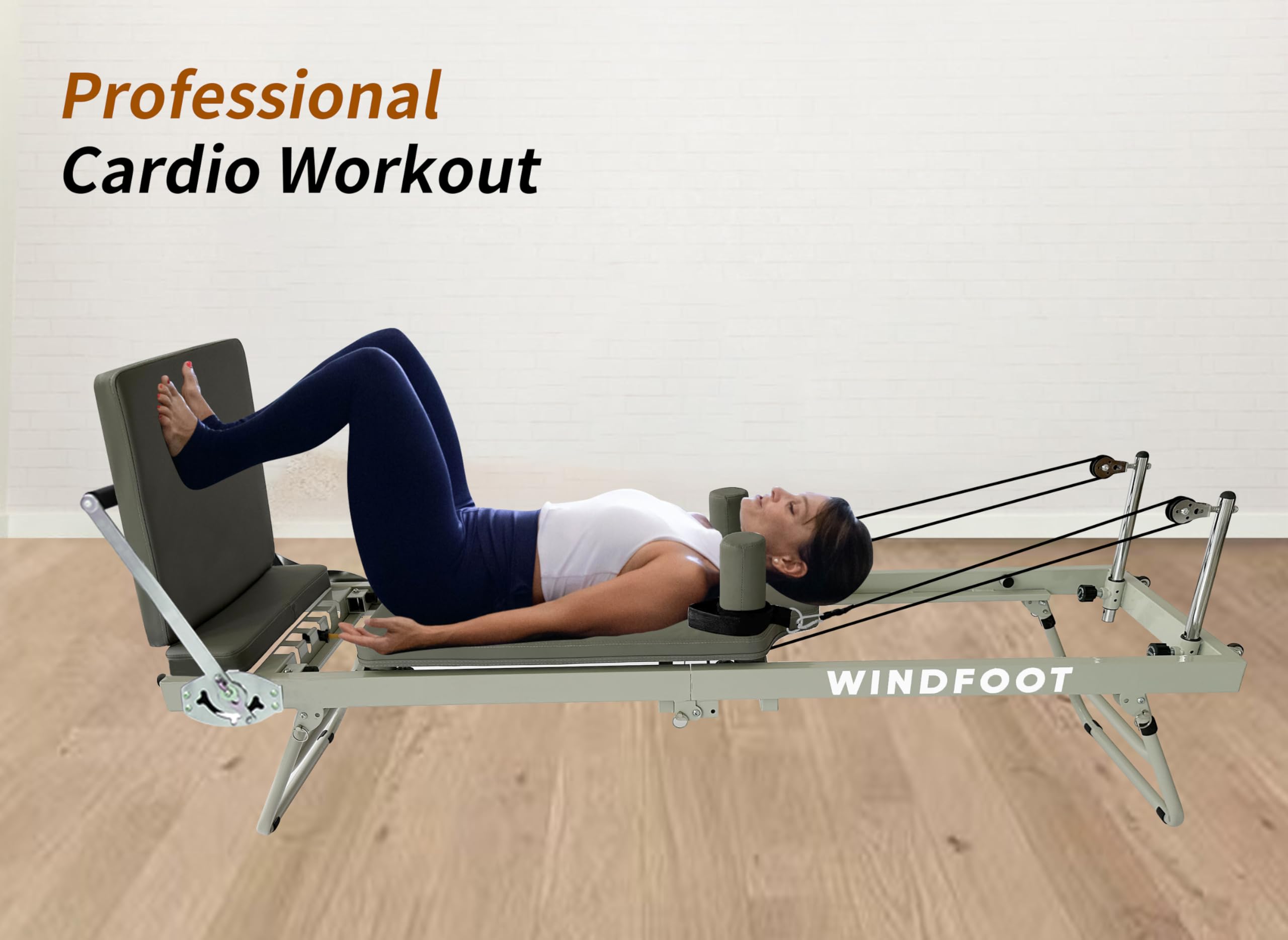 さとし【折りたたみリフォーマー】 Amazon.co.jp: WINDFOOT 折りたたみ式ピラティスリフォーマー